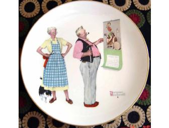 Norman Rockwell Collectible China Plates