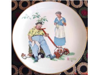 Norman Rockwell Collectible China Plates