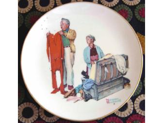 Norman Rockwell Collectible China Plates