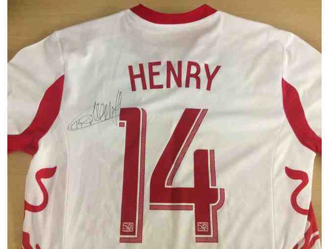 Thierry Henry Game-Worn, Autographed Jersey
