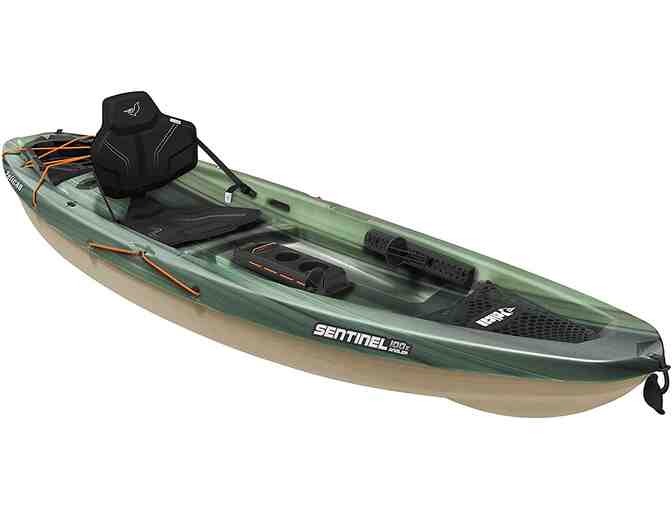 Pelican Sit-on-Top Kayak with OCEANBROAD Kayak Paddle