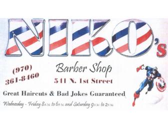 One Haircut-Niko's Barber Shop-Grand Junction, CO #3
