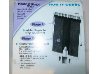 PUR Water Filtration System 2 Stage Filter