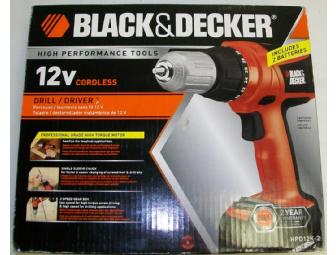 Black & Decker 12v Cordless Drill/Driver