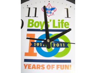 Boys' Life-100 Years of Fun-Clock-Limited Edition!
