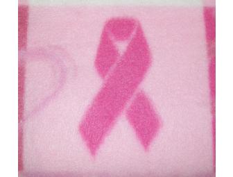 Breast Cancer Awareness Fleece Blanket