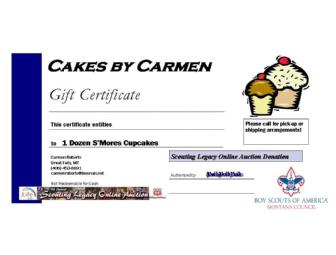 One Dozen S'Mores Cupcakes-Cakes by Carmen
