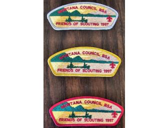 z-1997 FOS Council Strips (CSP)-Montana Council, B.S.A. #1