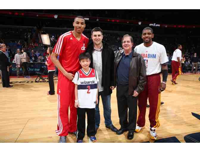 'Honorary Team Captain' for a Washington Wizards Game!