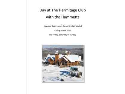 Experience the Hermitage Club in Wilmington Vermont with the Hammett Family