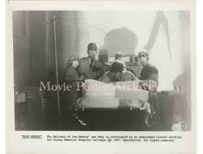 BLUE MONKEY, 1987 8x10 still set of 11, Steve Railsback, Robin Duke, Susan Anspach.