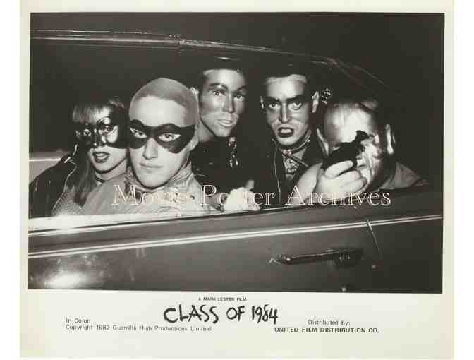 CLASS OF 84, 1982 8x10 still set of 8, Michael J. Fox, Roddy McDowall,