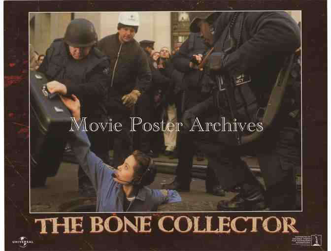 BONE COLLECTOR, 1999 11x14 LC set, Denzel Washington, Angelina Jolie, Queen Latifah