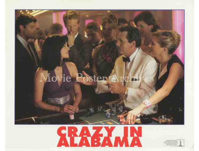 CRAZY IN ALABAMA, 1999 11x14 LC set, Melanie Griffith, Rod Steiger, Robert Wagner, Meat Lo