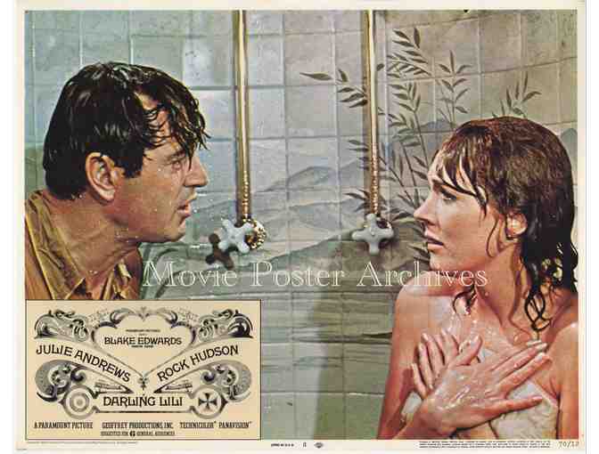 DARLING LILI, 1970 11x14 LC set, Julie Andrews, Rock Hudson, Jeremy Kemp, Lance Percival.