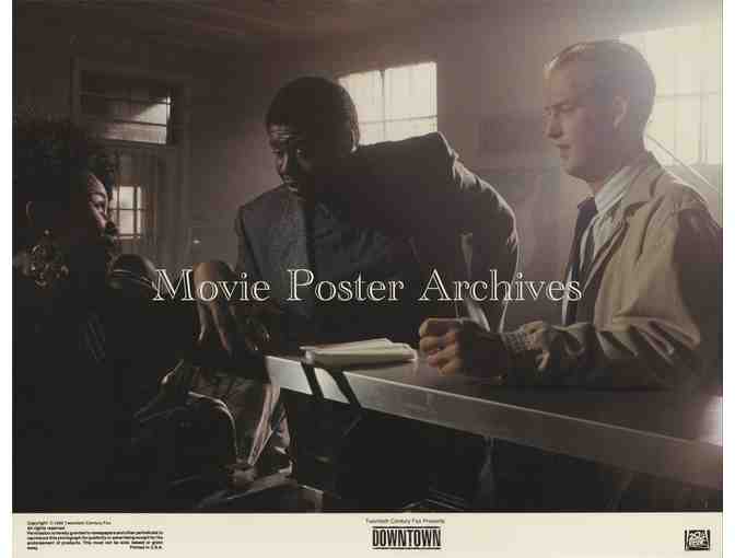 DOWNTOWN, 1990 11x14 LC set, Anthony Edwards, Forest Whitaker, Penelope Ann Miller.