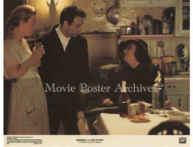 ENEMIES A LOVE STORY, 1989 11x14 LC set, Ron Silver Anjelica Huston, Lena Olin.