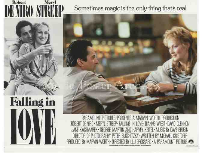 FALLING IN LOVE, 1984 11x14 LC set, Robert De Niro, Meryl Streep, Harvey Keitel. George Ma