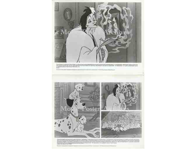 101 DALMATIONS, 1961, 8x10 Stills, classic Walt Disney animated feature