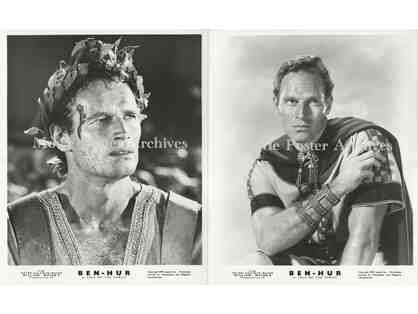 BEN-HUR, 1960, 8x10 Stills, Charlton Heston, Jack Hawkins, Haya Harareet, Stephen Boyd.