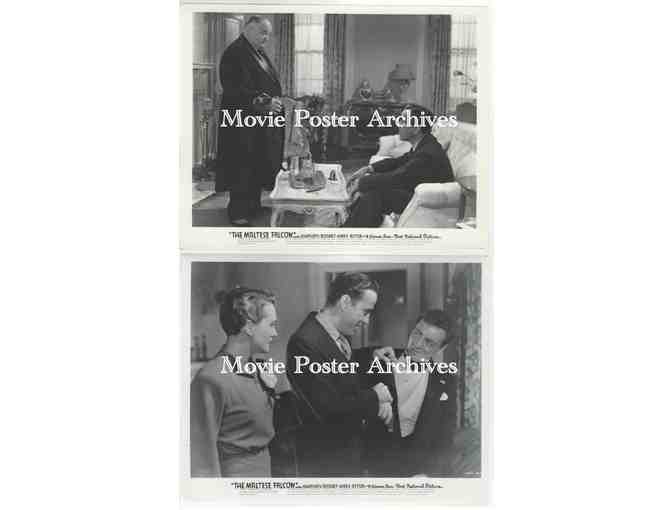 MALTESE FALCON  A, 1941, 8x10 production stills, Humphrey Bogart, Peter Lorre, Mary Astor