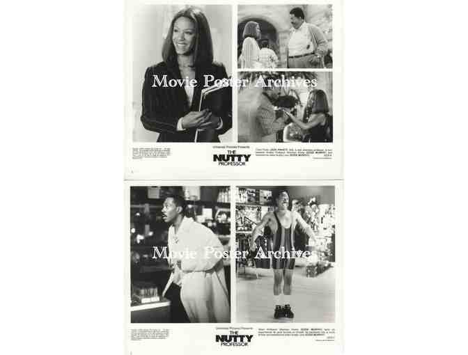 NUTTY PROFESSOR, 1996, 8x10 production stills, Eddie Murphy, Jada Pinkett Smith, James Coburn