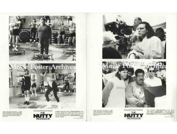 NUTTY PROFESSOR, 1996, 8x10 production stills, Eddie Murphy, Jada Pinkett Smith, James Coburn