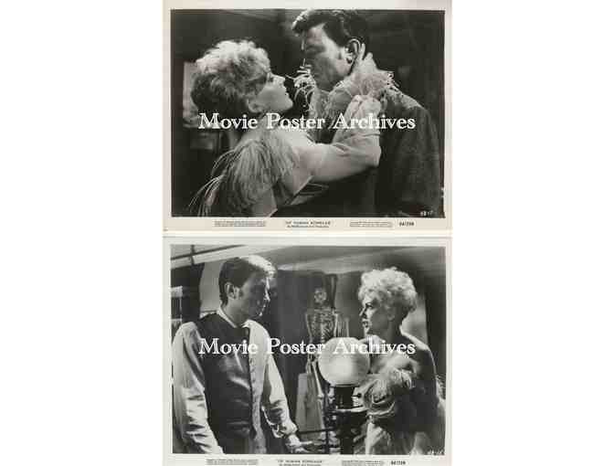 OF HUMAN BONDAGE, 1964, 8x10 production stills, Kim Novak, Laurence Harvey, Robert Morley