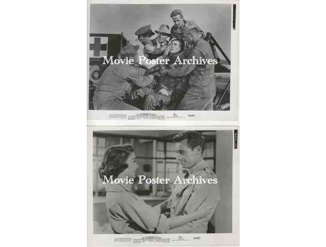 ON THE THRESHOLD OF SPACE, 1956, 8x10 production stills, Guy Madison, Dean Jagger, Leith