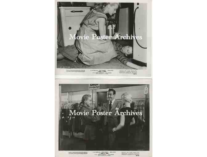 ONCE A THIEF, 1950, 8x10 production stills, Cesar Romero, June Havoc, Lon Chaney Jr