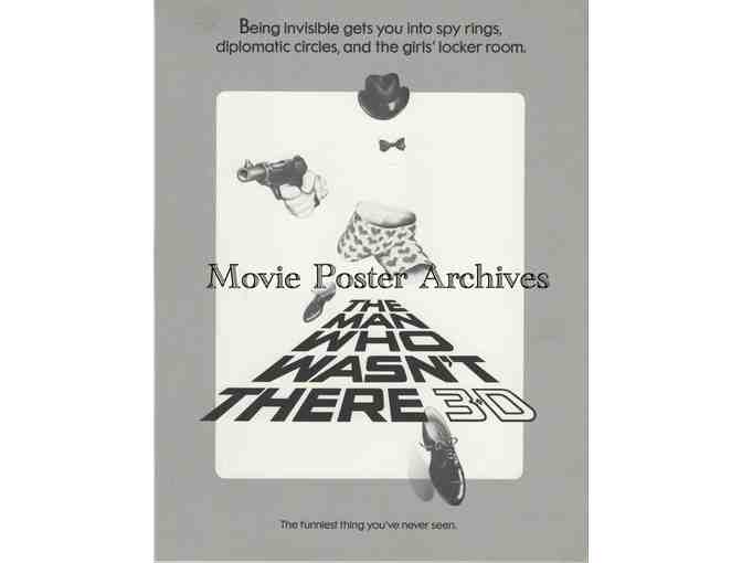 MAN WHO WASNT THERE 3D, 1983, program, Steve Guttenberg, Art Hindle, William Forsythe