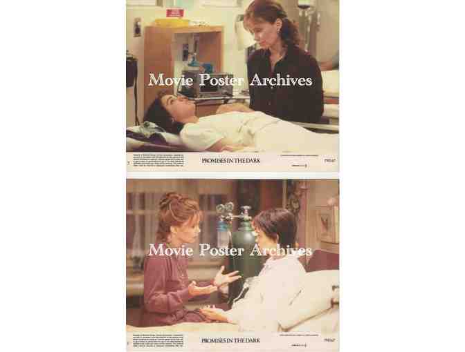 PROMISES IN THE DARK, 1979, mini lobby cards, Marsha Mason, Ned Beatty, Susan Clark