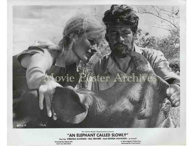 ELEPHANT CALLED SLOWLY, 1969, movie stills, Virginia McKenna, Bill Travers.