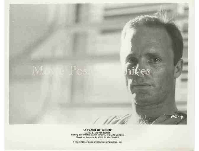 FLASH OF GREEN, 1985, movie stills, Ed Harris, Blair Brown, Richard Jordan,