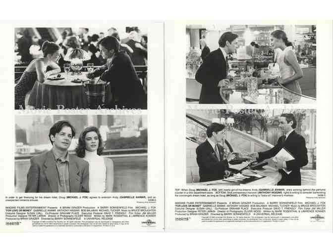 FOR LOVE OR MONEY, 1993, movie stills, Michael J. Fox, Gabrielle Anwar