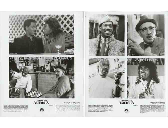 COMING TO AMERICA, 1988, movie stills, Eddie Murphy, Arsenio Hall, James Earl Jones.