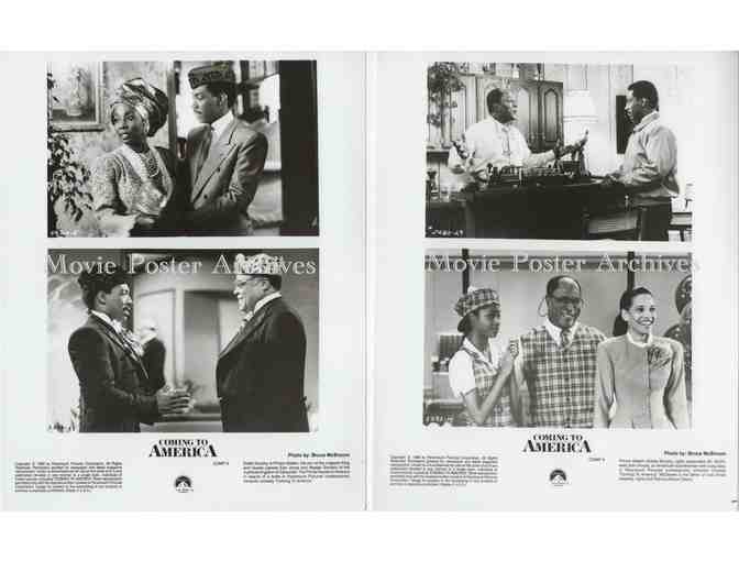 COMING TO AMERICA, 1988, movie stills, Eddie Murphy, Arsenio Hall, James Earl Jones.