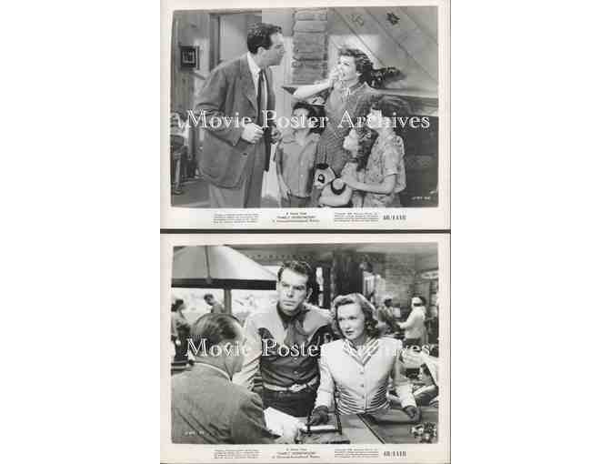 FAMILY HONEYMOON, 1948, movie stills, Claudette Colbert, Fred MacMurray