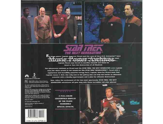 STAR TREK: THE NEXT GENERATION CALENDAR, 1996, featuring scenes from the series