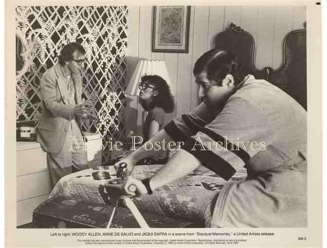 STARDUST MEMORIES, 1980, movie still set, Woody Allen and Charlotte Rampling.