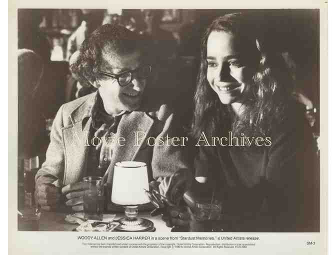 STARDUST MEMORIES, 1980, movie still set, Woody Allen and Charlotte Rampling.