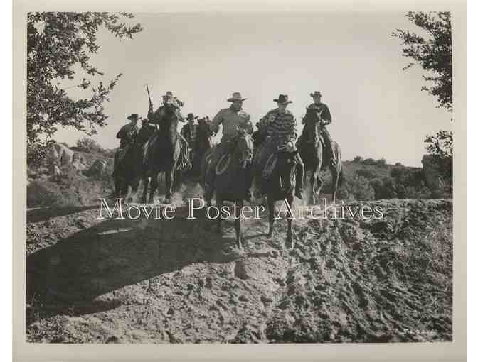 SAM BASS AND FRANK and JESSE JAMES, 1954, movie still set, Jim Davis, Lee Van Cleef.