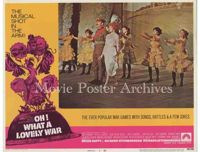 OH! WHAT A LOVELY WAR, 1969, lobby card set, Dirk Bogarde, Laurence Olivier