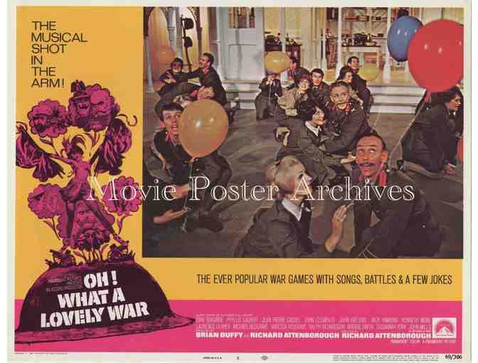 OH! WHAT A LOVELY WAR, 1969, lobby card set, Dirk Bogarde, Laurence Olivier