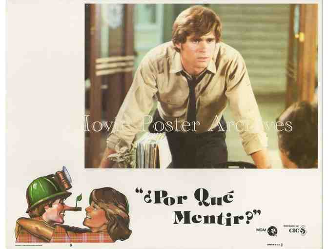 WHY WOULD I LIE?, 1981, lobby card set, Treat Williams, Lisa Eichhorn, Anne Byrne