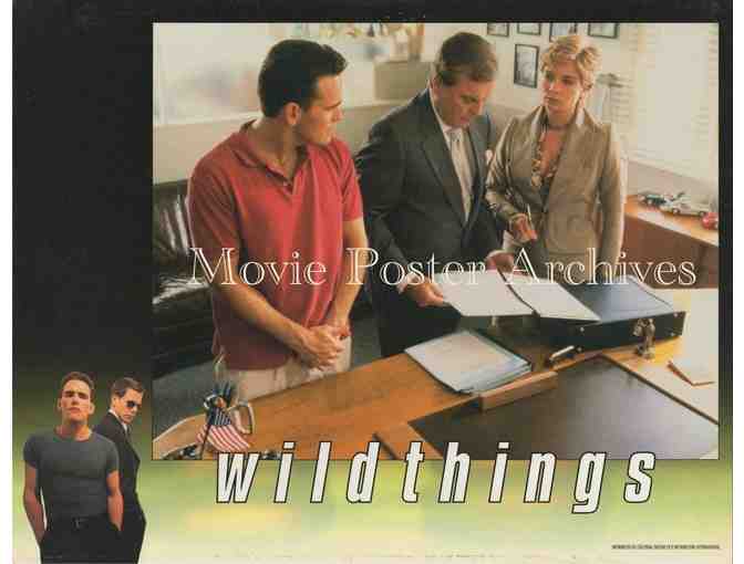 WILD THINGS, 1998, lobby card set, Campbell, Bacon, Dillon, Murray, Wagner