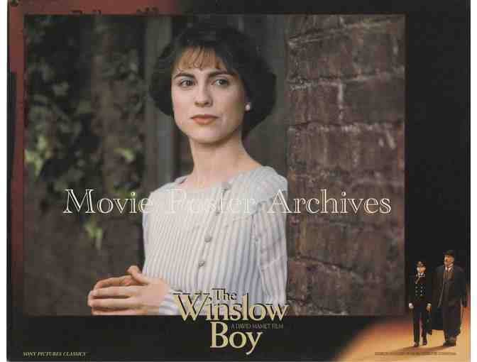 WINSLOW BOY, 1999, lobby card set, Nigel Hawthorne, Rebecca Pidgeon