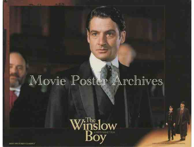 WINSLOW BOY, 1999, lobby card set, Nigel Hawthorne, Rebecca Pidgeon