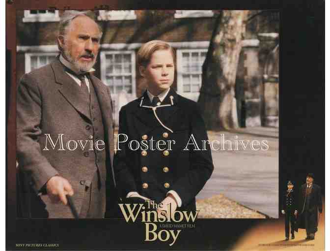 WINSLOW BOY, 1999, lobby card set, Nigel Hawthorne, Rebecca Pidgeon