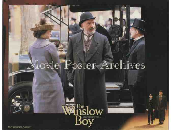 WINSLOW BOY, 1999, lobby card set, Nigel Hawthorne, Rebecca Pidgeon